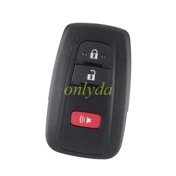 For OEM CH-R 2+1 button remote with Toyota H chip-434mhz