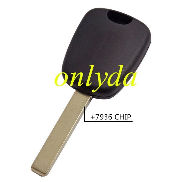 For Citroen transponder key with 7936 chip