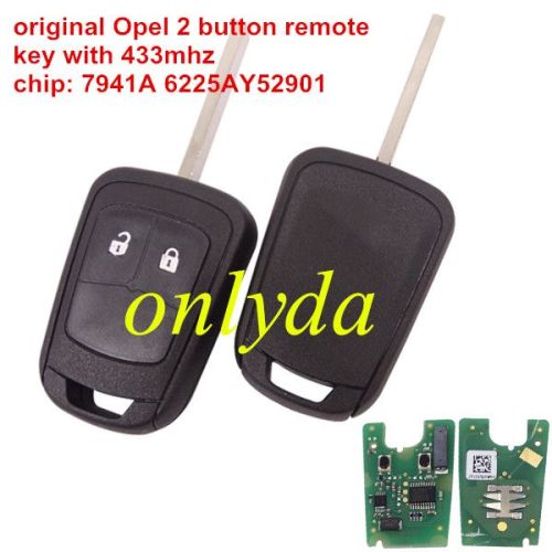 For Opel-R10OEM PCB is OEM shell is OEM frequency;433Mhz  chip;7941A6225AY52901 FCCID; ZY13246338G Car model,
