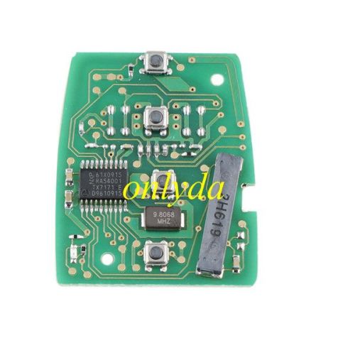 2+1 button remote key with chip 47-7961XTT inside 313.8MHZ