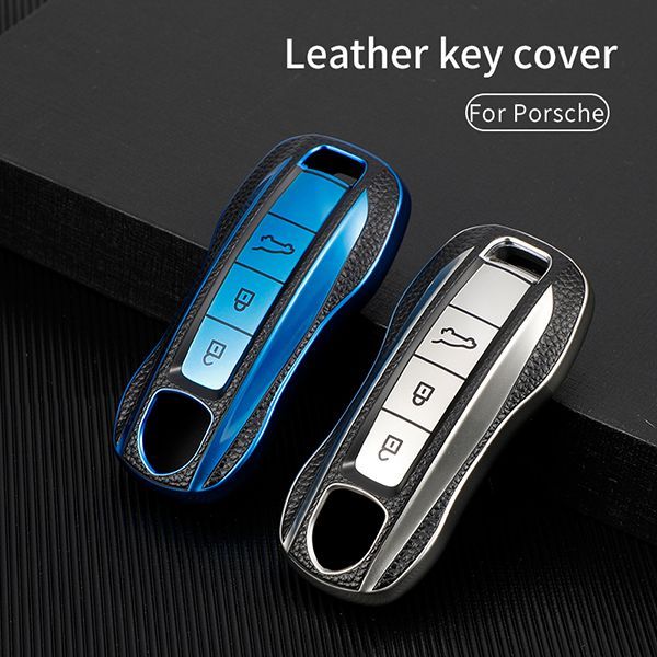 For Porsche 3 button TPU protective key case please choose the color
