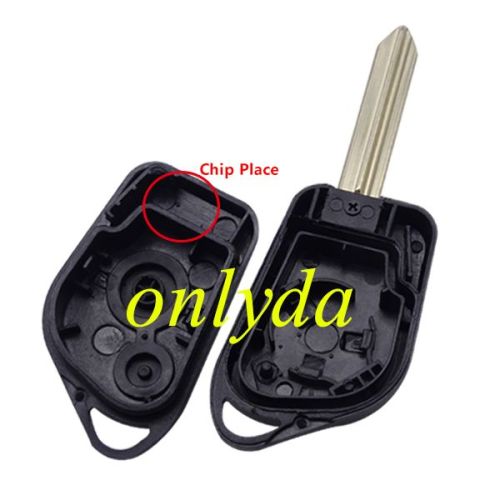 For Citroen ELYSEE  2 button remote cover （no ）