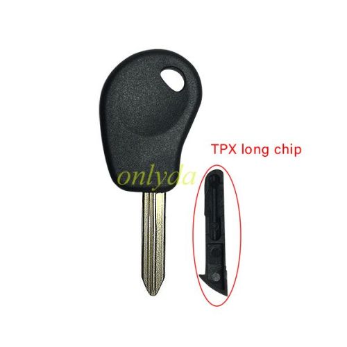 Super Stronger GTL shell for Citroen transponder key blank without badge （can put TPX long chip)