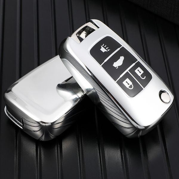 For Chevrolet 4 button  TPU protective key case, please choose  the color