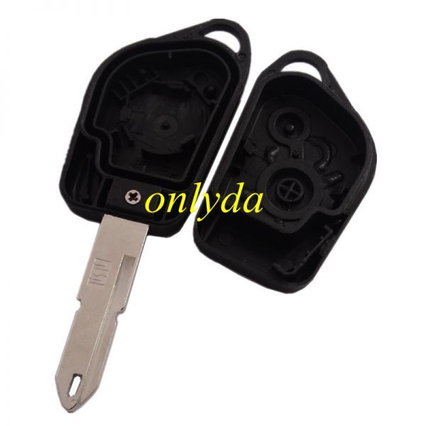 For 2 button remote  key blank  with battery part  NE73 blade