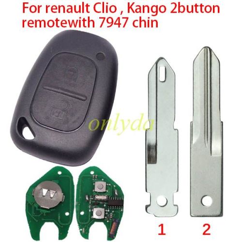 For Renault Clio ,Kango  434mhz  with 7947 chip
