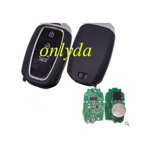 For OEM Hyundai Santa Fe 2018 Genuine  3 button  keyless remote key with 434mhz with 47 chip