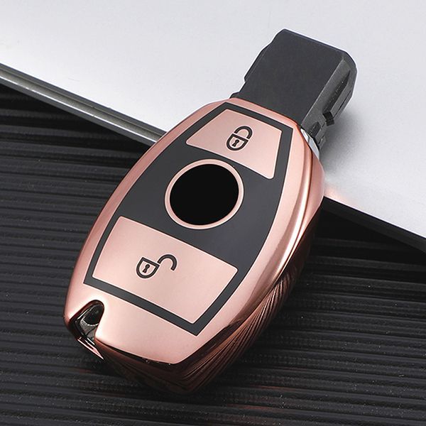 For Benz 2button TPU protective key case,please choose the color