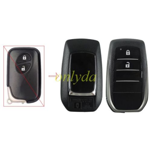 For Lexus 2 button modified remote key blank