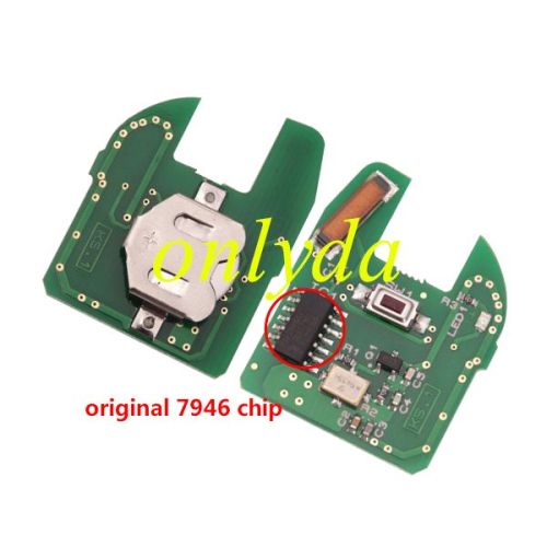 For Renault remote key  with original 7946 chip 434mhz, for  Symbol,Clio II,Kango IIClio ,KangoII   before 2000 year