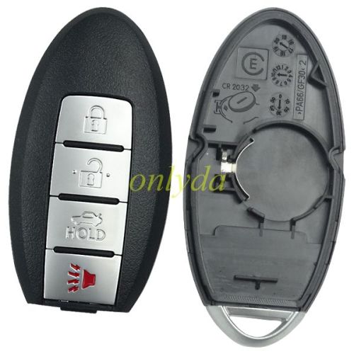 For 4 button  remote key blank for new model no logo