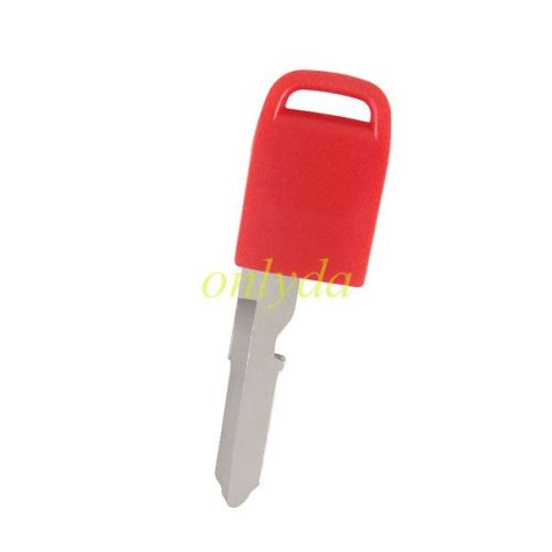 For yamaha motorcycle transponder key blank with right blade(red）