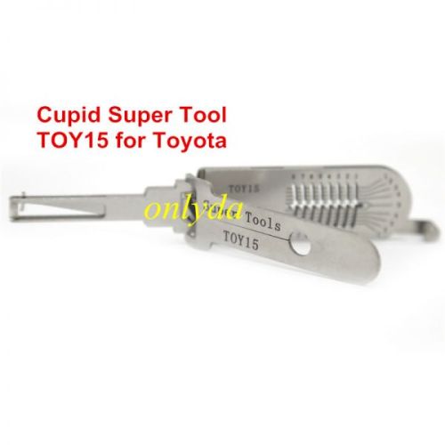 TOY15decoder and lockpick 2 in 1 Cupid Super tool for Toyota