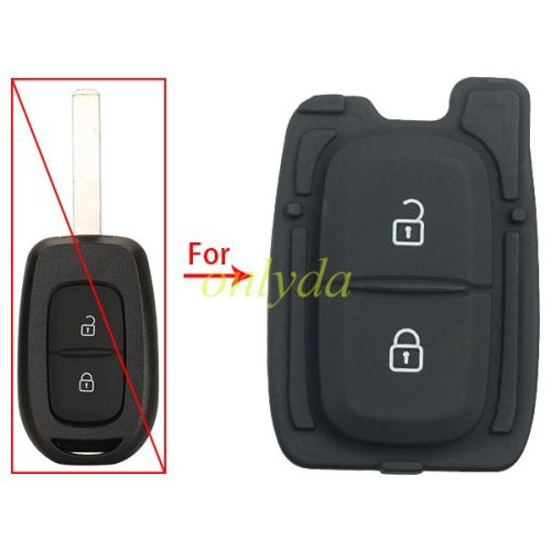 For Renault 2 button blank pad  remote key shell