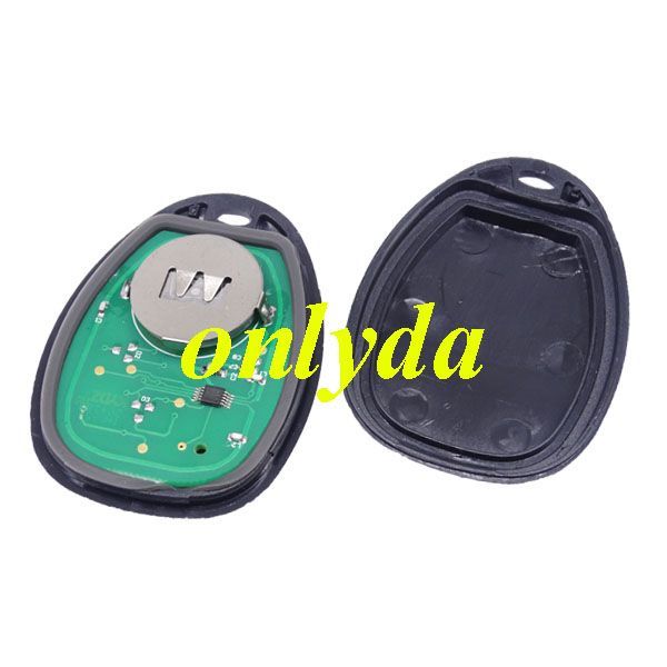 For Buick 4+1 button remote key with 315MHZ FCCID =KOBGT04A