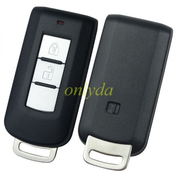 For Mitsubishi 2 button keyless smart remote key  433.92MHz FSK NCF2951X / HITAG 3 / 7938 chip &47 chip FCC ID: GHR-M004  Board No: GHR-M003 the last button is empty