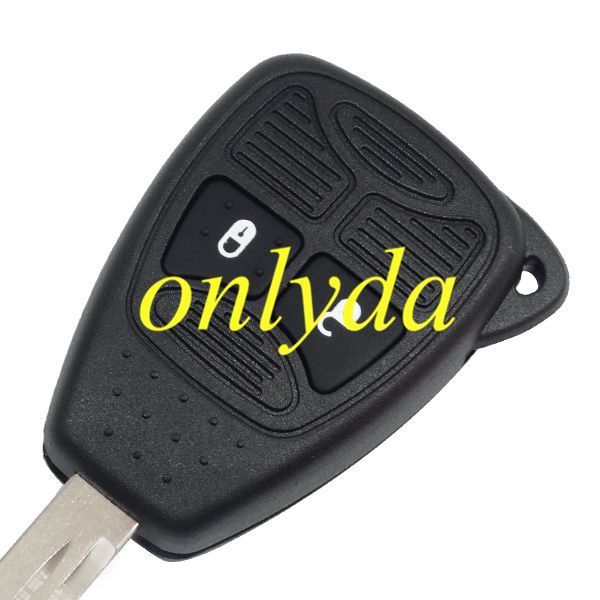 For Chrysler / Dodge/  Jeep 2-Button Remote  Key Shell
