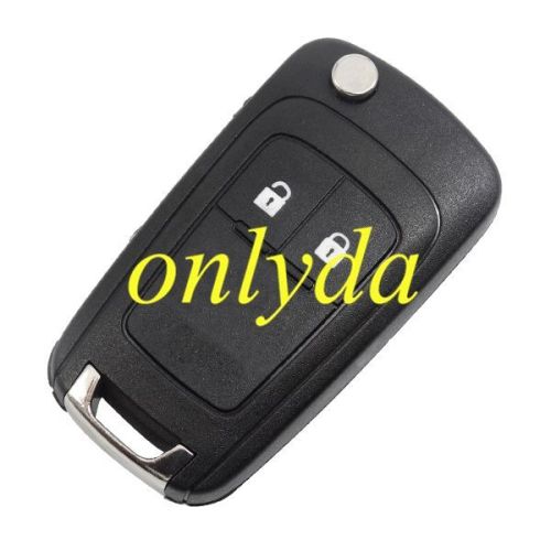 For 2 button remote key blank repalce original key with key HU100 blade(please choose the logo)
