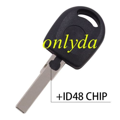For Skoda transponder key with Led light with id48 chip