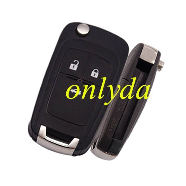 original Vauxhall 3 button remote key with 434mhz  5WK50079 95507070 chip GM(HITA G2) 7937E chip original pcb+aftermarket key shell