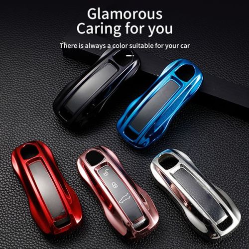 For Porsche Taycan，Panamera，Cayenne，911 TPU protective key case please choose the color