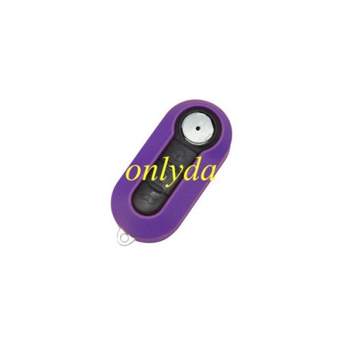 For Fiat 3 button remote key blank purple color (if you don't know how to fit and unfit, please don’t' buy)