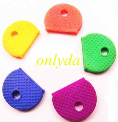 House key cover set, 500pcs/bag the color is mixing  (Red, Blue, Pink,Green,Yellow)