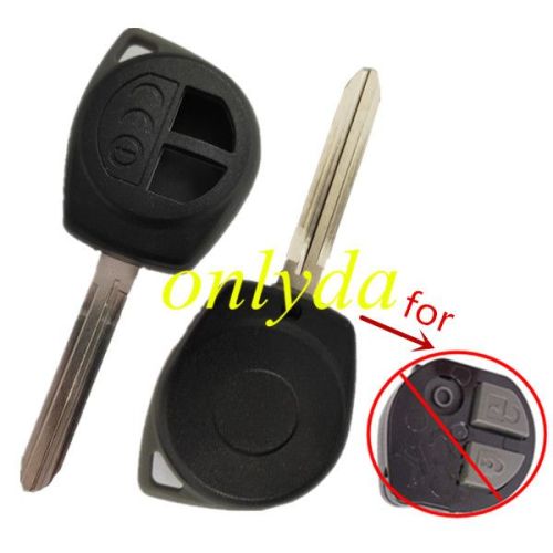 For 2 button remote key blank