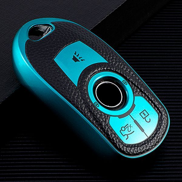 For Buick Chevrolet 5button  TPU protective key case, please choose  the color