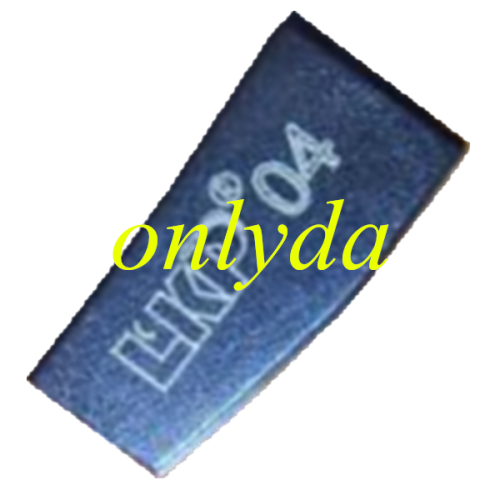 For high quality LKP04 carbon transponder chip it is cloneable Toyota H chip, copy by Tango programmer