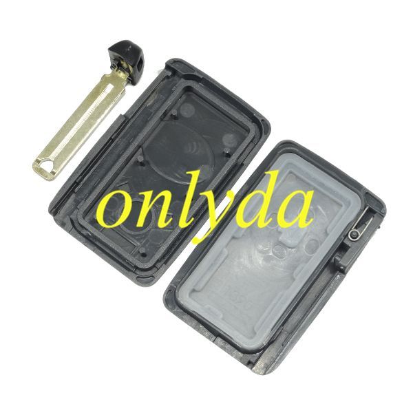 For Toyota 3 button remote key shell with key blade