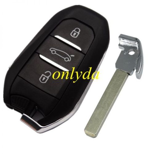 For 3 button remote key blank with VA2 blade