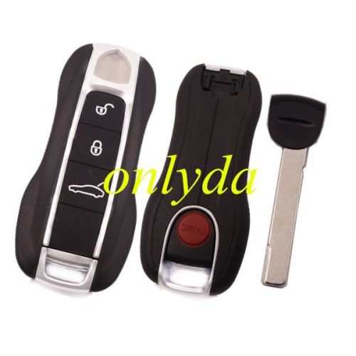 For 3 button remote key blank with emmergency key blade