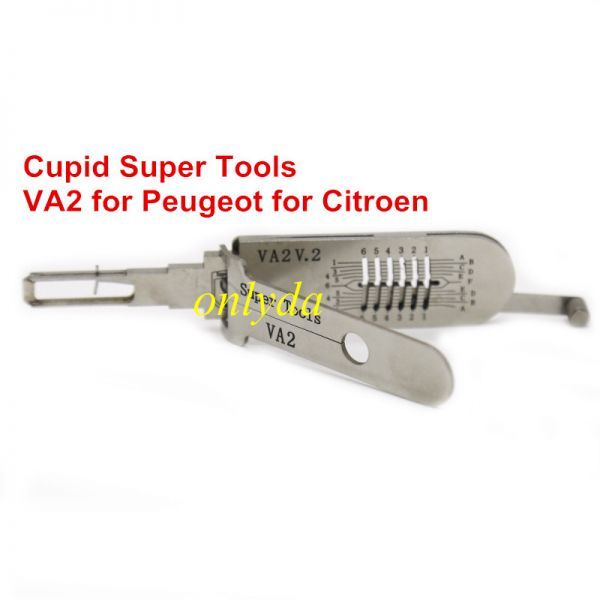 For VA2 decoder and lockpick 2 in 1 for Peugeot Citroen
