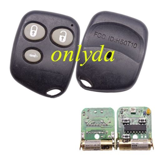 For  OEM Nissan 3 button remote key FCCID：H50T10