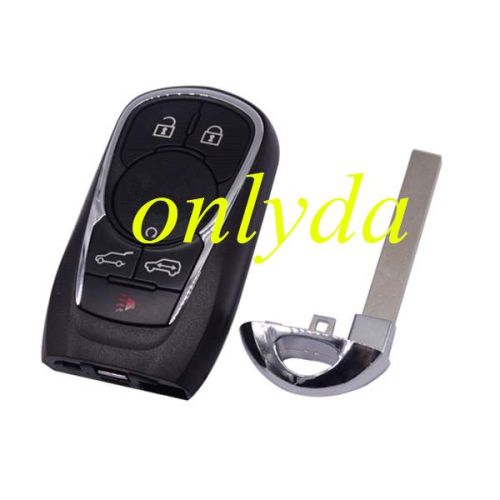For OEM Buick 5 button remote key  with 434mhz                   E3125A-B 90927272          RF43F 5144AQ1-1 62K  APHH G4 chip