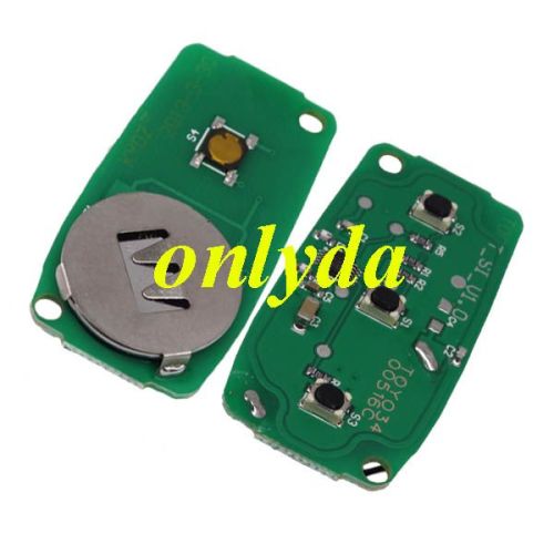 For Toyota 3+1 button remote key with 315mhz FCC:GQ43VT14T