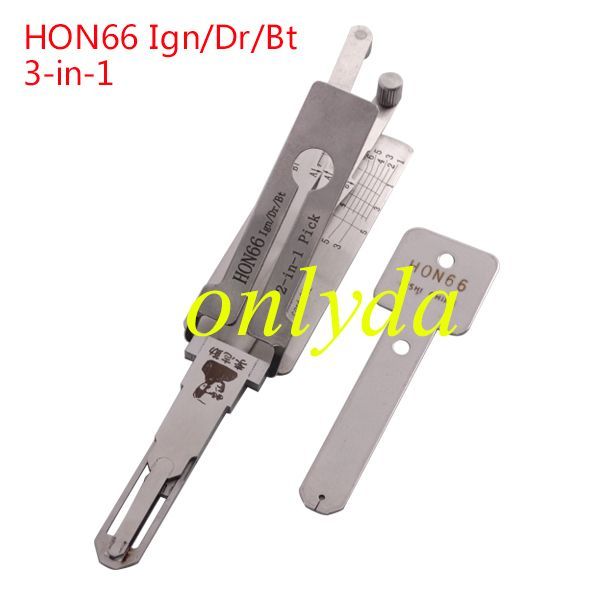 For Honda HON66 3 In 1 lock pick and decoder    genuine ! used for Honda,Acura，EVERUS，Trumpche