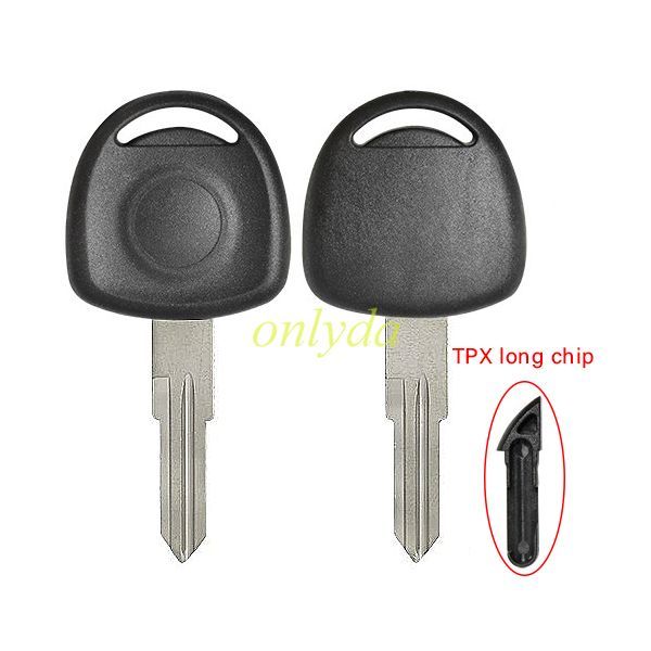For Opel transponder key shell with right blade   (can put TPX long chip） （no logo)
