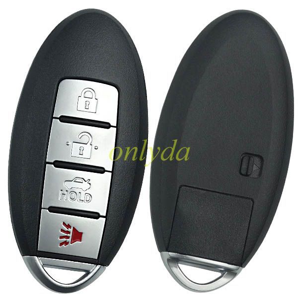 For Nissan 4 button  remote key blank for new model with trunk button without logo