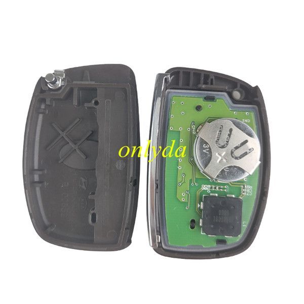 For G2100（AE) keyless Smart 3 button remote key with 47chip （HITAG3） with 433mhz