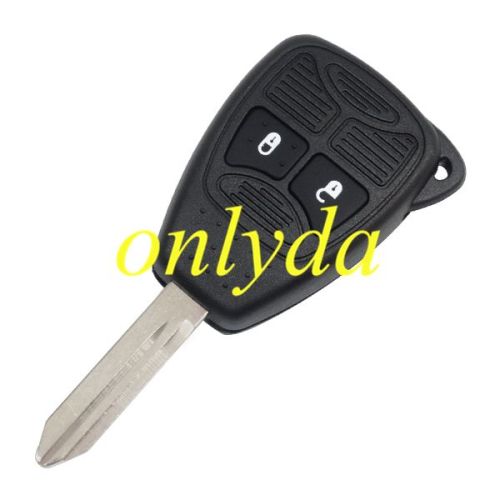 For Chrysler / Dodge/  Jeep 2-Button Remote  Key Shell