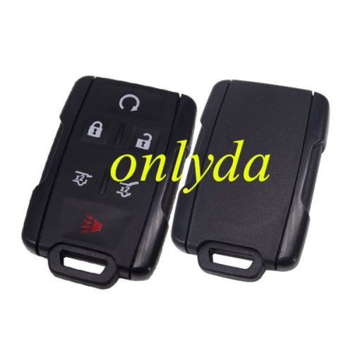 For Chevrolet black 6 button remote key shell, the side part is black