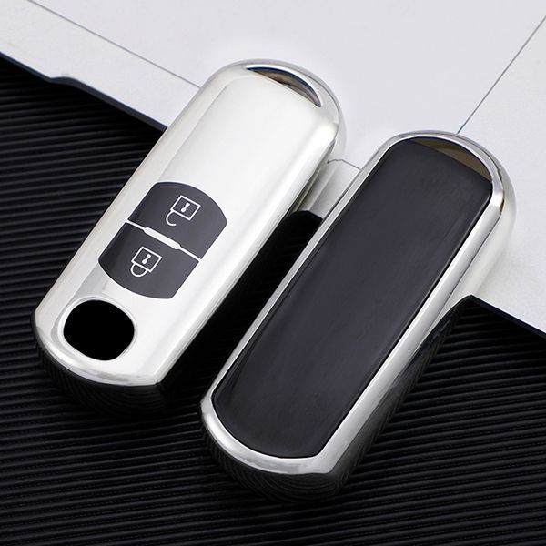 For Mazda 2 button TPU protective key case please choose the color