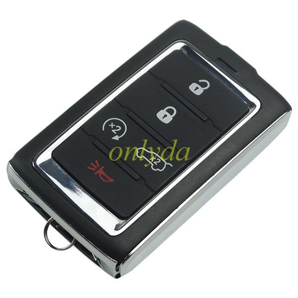 For Jeep 4+1 button remote key blank