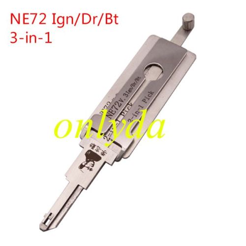 For NE72-Peugeot 2063-IN-1 Lock pick, for ignition lock, door lock, and decoder ! used for Peugeot 206,207