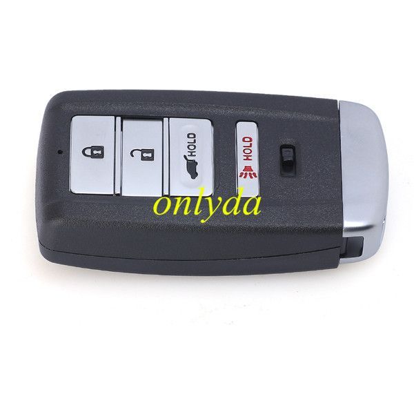 For 3+1 button  Remote Key blank with blade