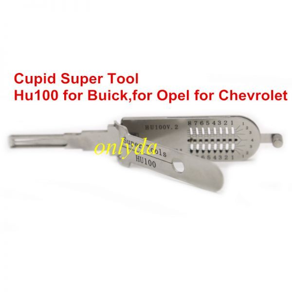 HU100 V.2 decoder and lockpick for Opel Buick Chevrolet