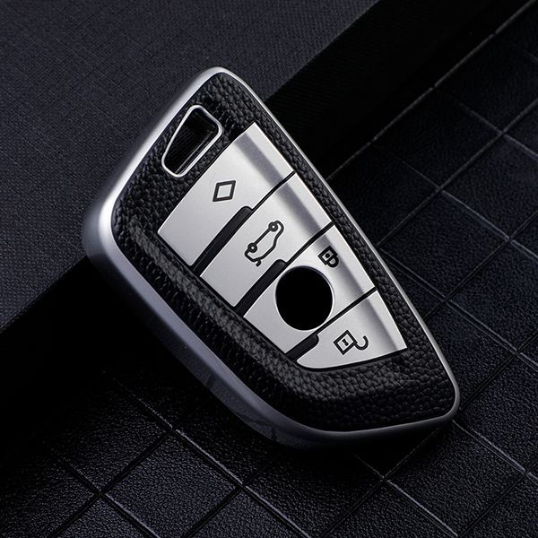 For BMW X5 X6 4 button  TPU protective key case , please choose the color