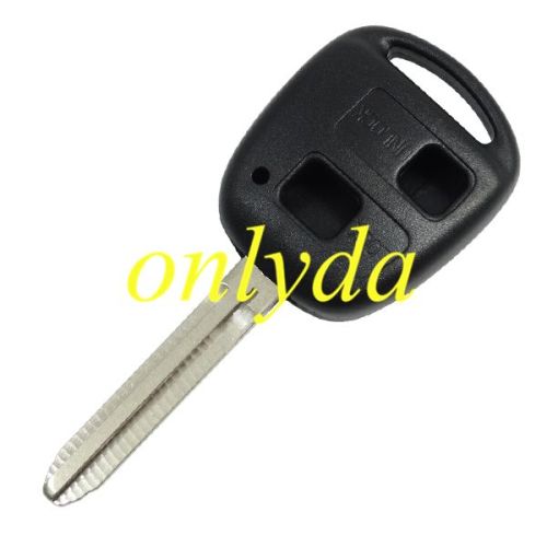 For Toyota 2-Button Remote key blank without -Toy43-SH2
